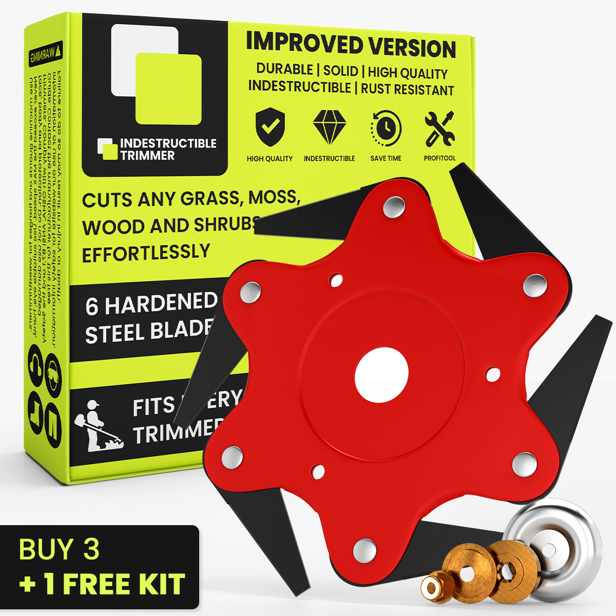 Indestructible Trimmer™ - Cut everything in seconds