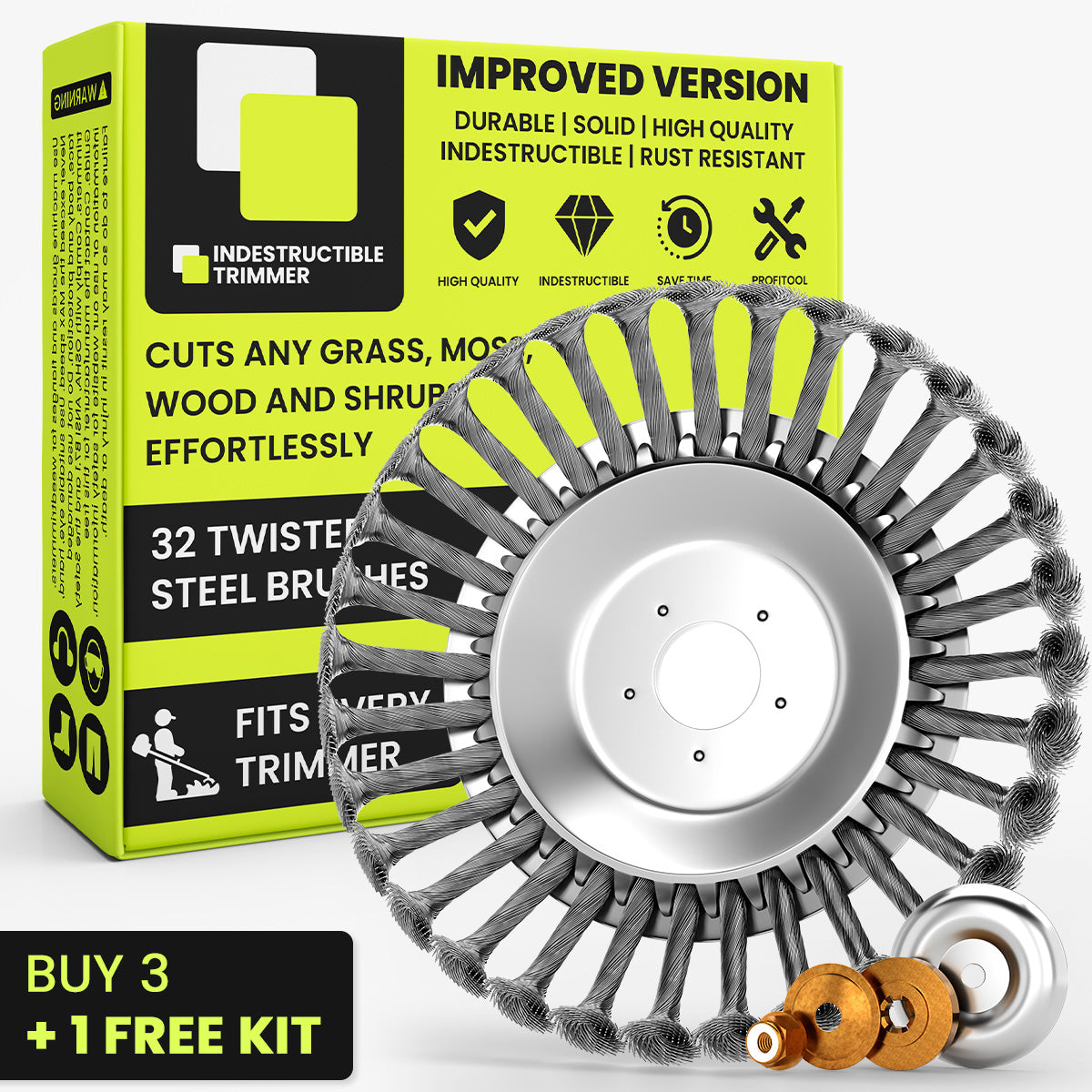 Indestructible Trimmer™ - Cut everything in seconds