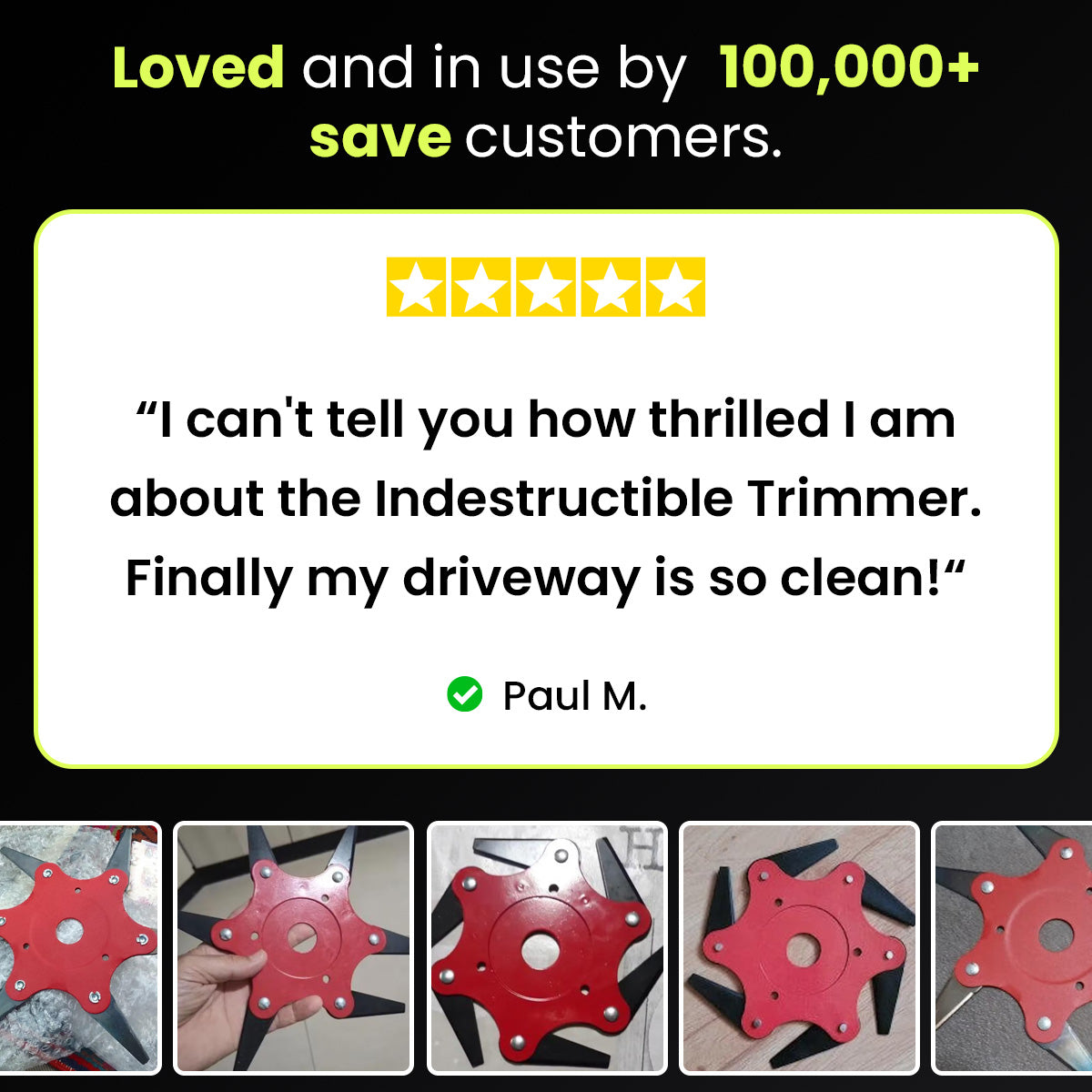 Indestructible Trimmer™ - Cut everything in seconds